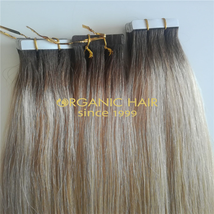 Cheap wholesale price remy human tape in hair extensions A137